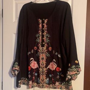 Eclectic fashion top